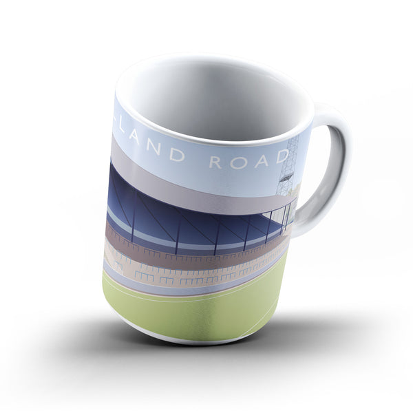 Elland Road Lowfields Illustrated Mug