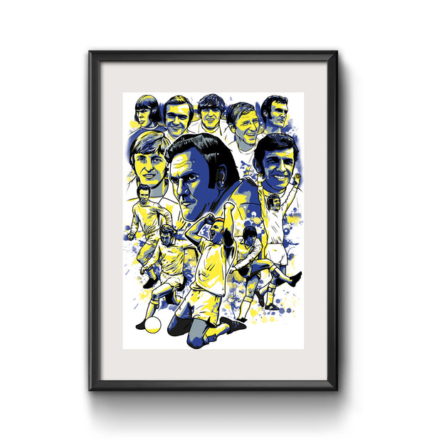Leeds Revie Collection Print