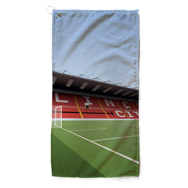 Sincil Bank Illustrated Golf Towel