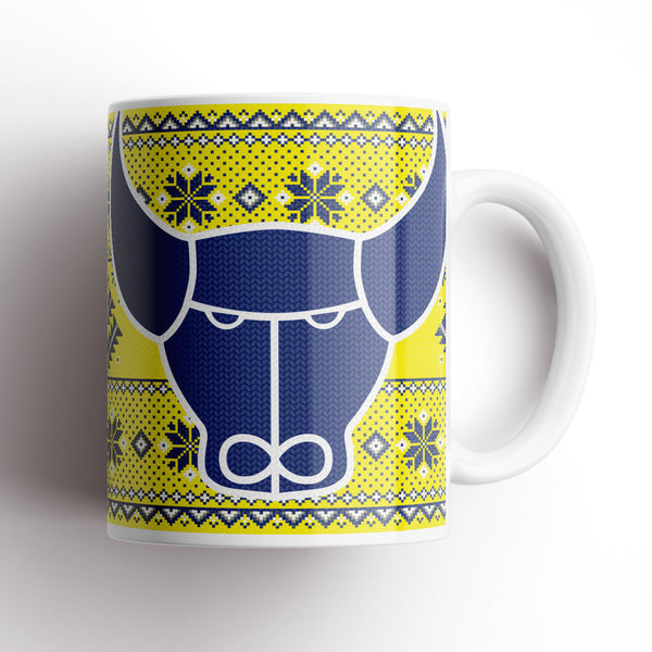 Oxford United Christmas Knitted Mug