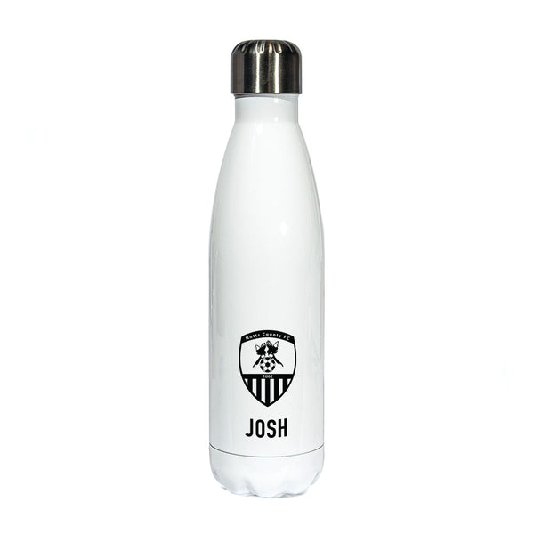 Notts County Personalised Water Bottle