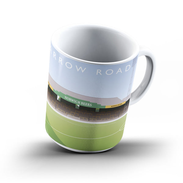 Carrow Road Barlcay End Illustrated Mug