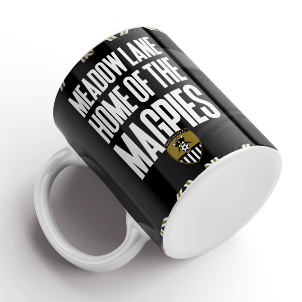 Notts County Home Of The Magpies Mug