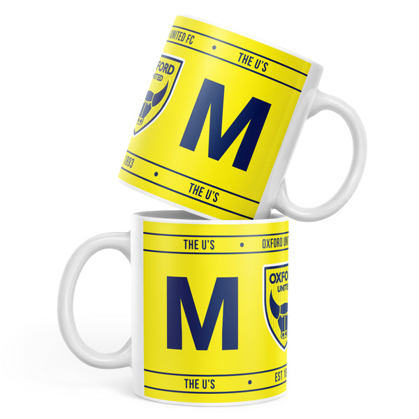 Oxford United Initial Mug