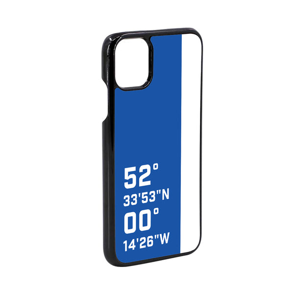 Peterborough United Blue Coordinates Phone Cover