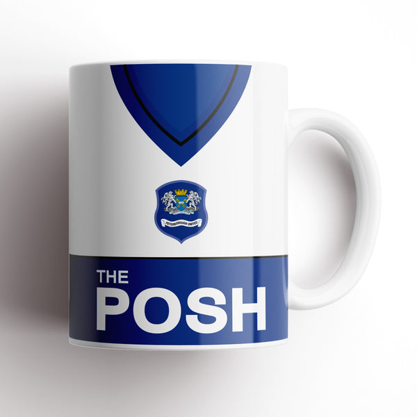 Peterborough United 01/02 Home Kit Mug