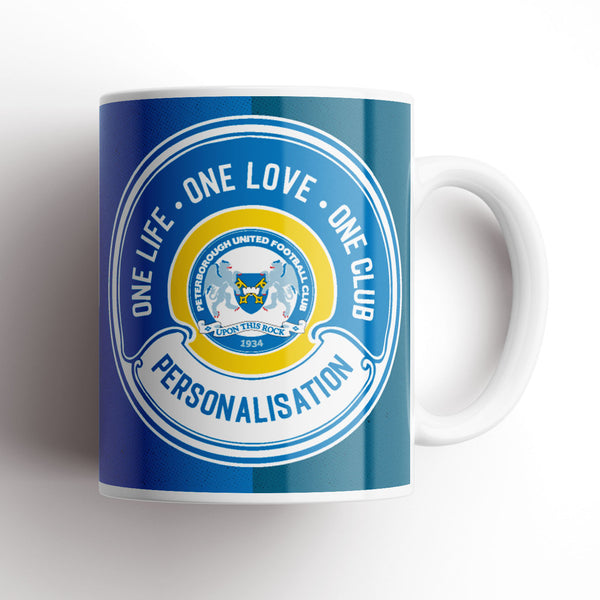 Peterborough United One Love Mug