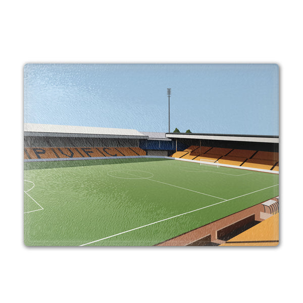 Vale Park Illustrated Chopping Board