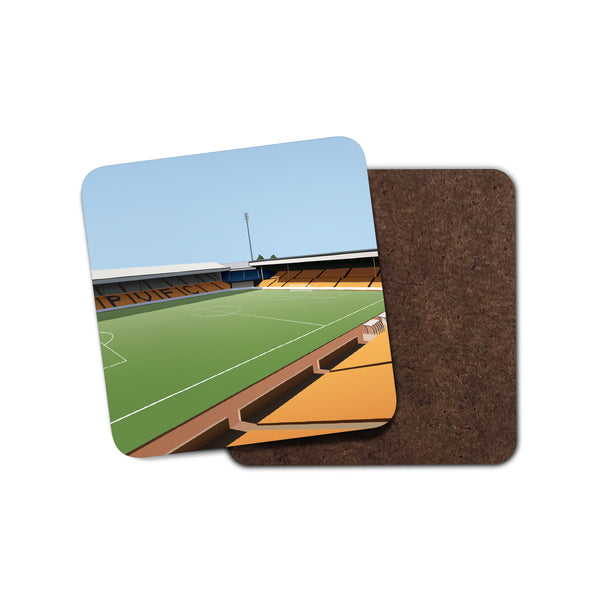 Vale Park Illustrated Coaster