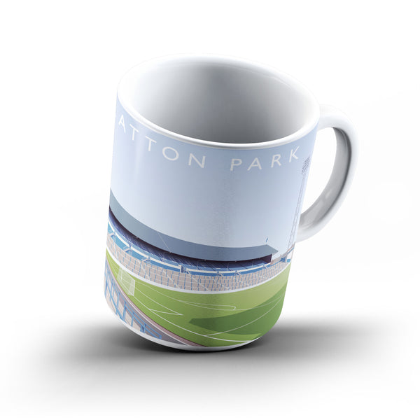 Fratton Park North Stand Illustrated Mug