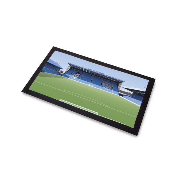 Fratton Park Illustrated Bar Runner