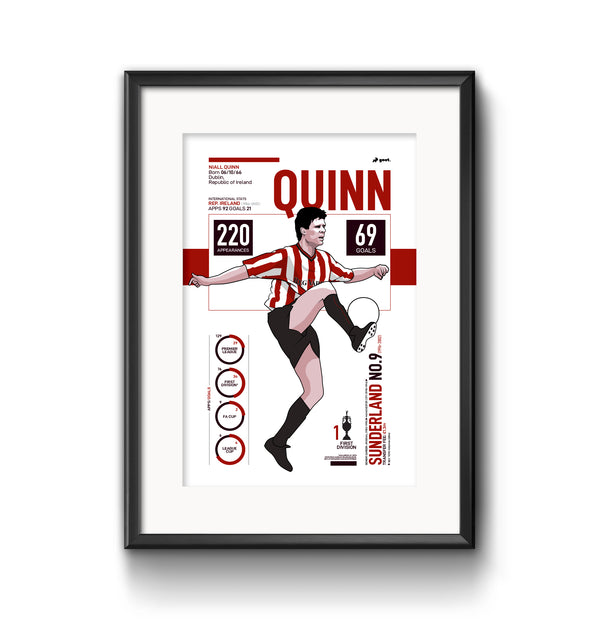 GOAT Posters - Niall Quinn Print