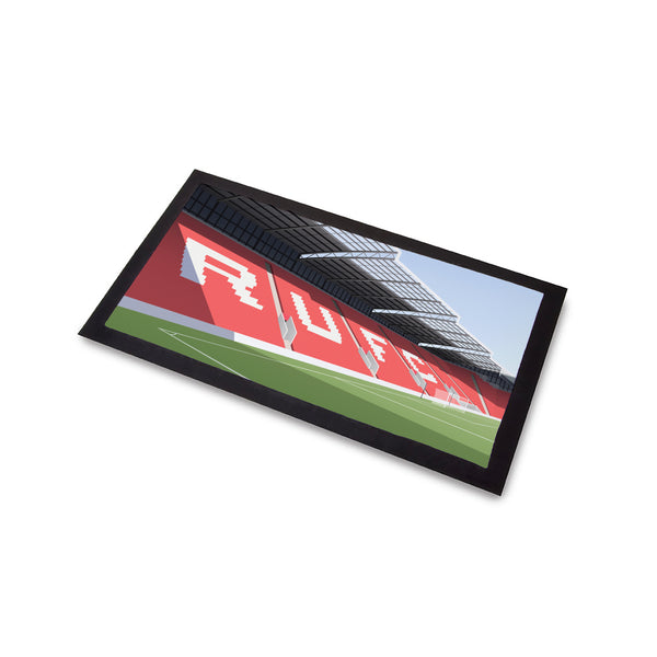 New York Stadium Illustrated Bar Runner