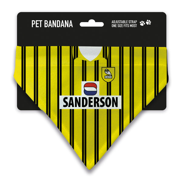 Sheffield Wednesday 1993 Away Pet Bandana