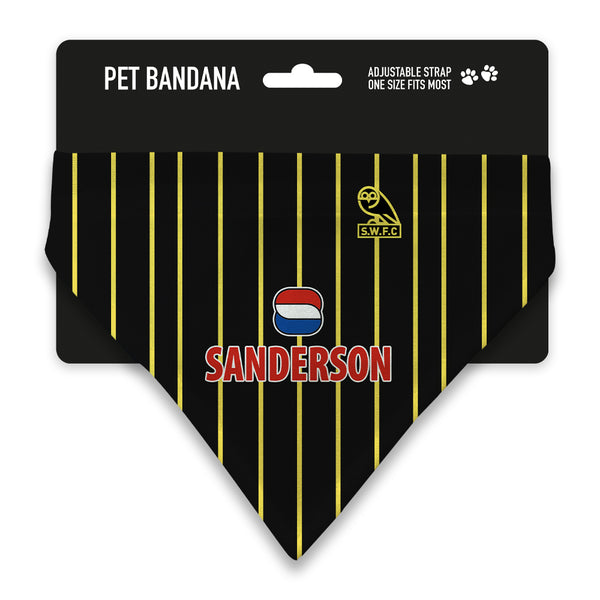 Sheffield Wednesday 1994 Away Pet Bandana