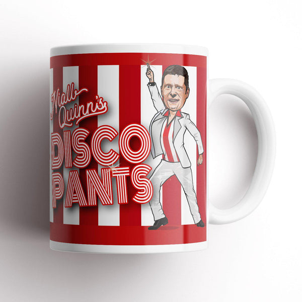 Niall Quinn's Disco Pants Mug