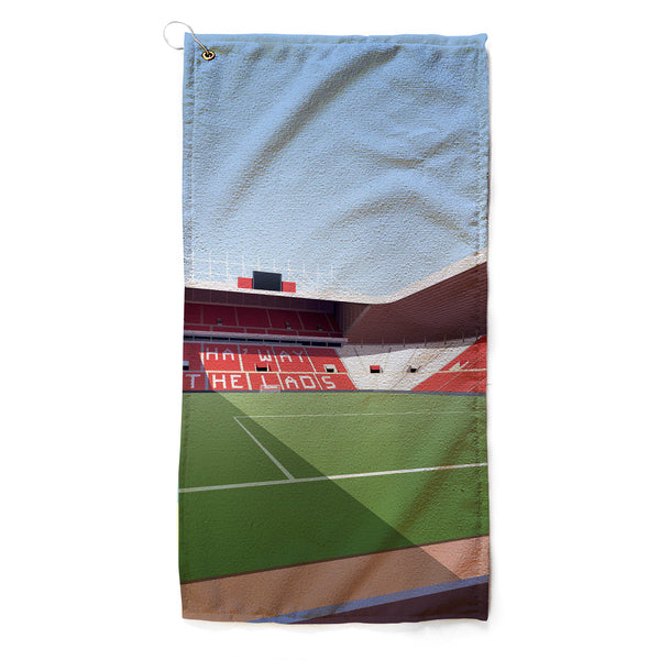 Stadium Of Light Illustrated Golf Towel