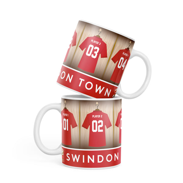 Swindon Town Dressing Room Custom Mug