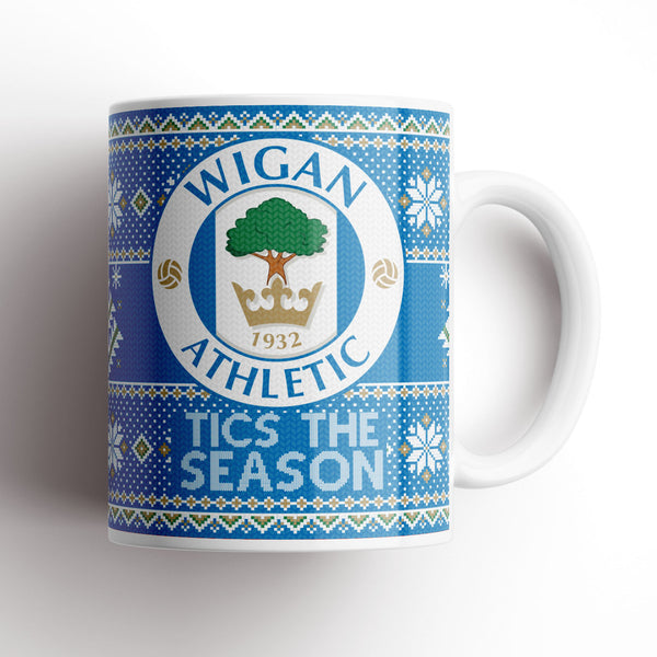 Wigan Athletic Christmas Mug