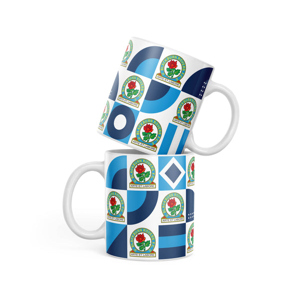 Blackburn Rovers Abstract Mug