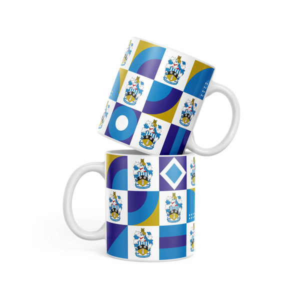 Huddersfield Town Abstract Mug
