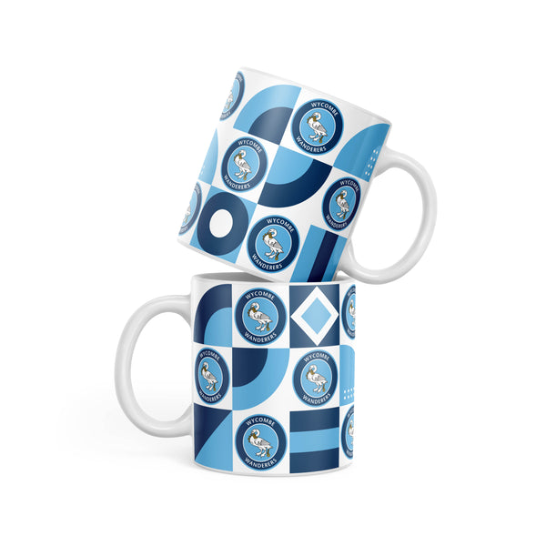 Wycombe Wanderers Abstract Mug