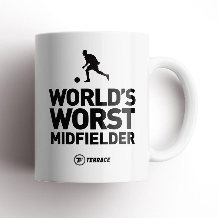 Worst Midfielder Mug-Humour mug-The Terrace Store