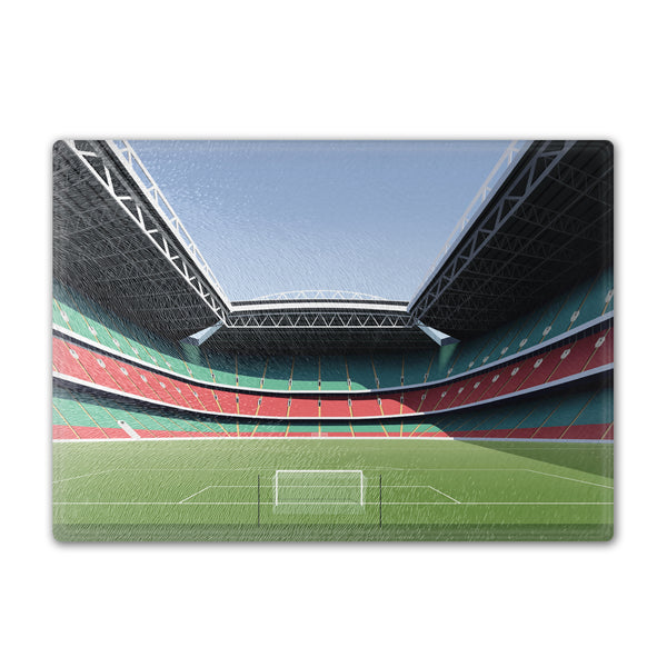 Millennium Stadium Illustrated Chopping Board