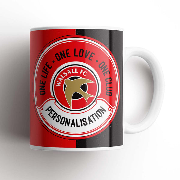 Walsall One Love Personalised Mug