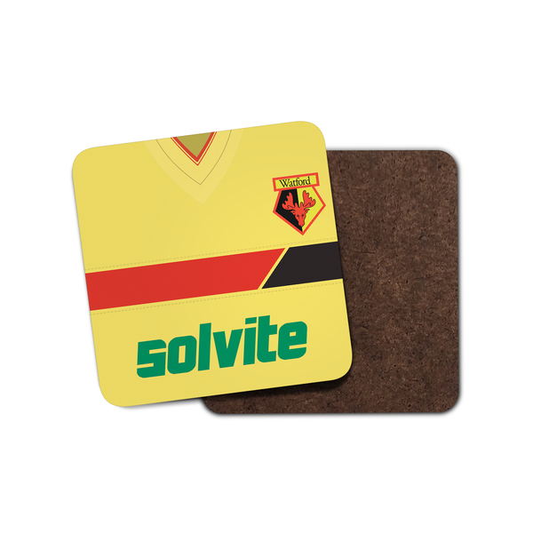 Watford 1985 Home Coaster