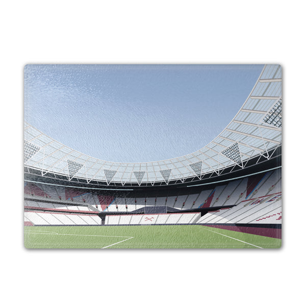 London Stadium Illustrated Chopping Board