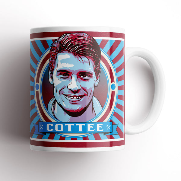 West Ham Cottee Legend Mug