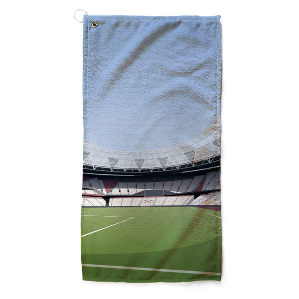 London Stadium Illustrated Golf Towel