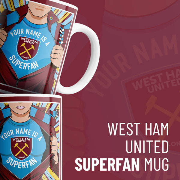 West Ham United Super Fan Mug