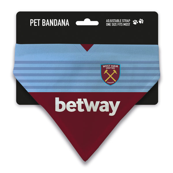 West Ham United 2019 Home Pet Bandana