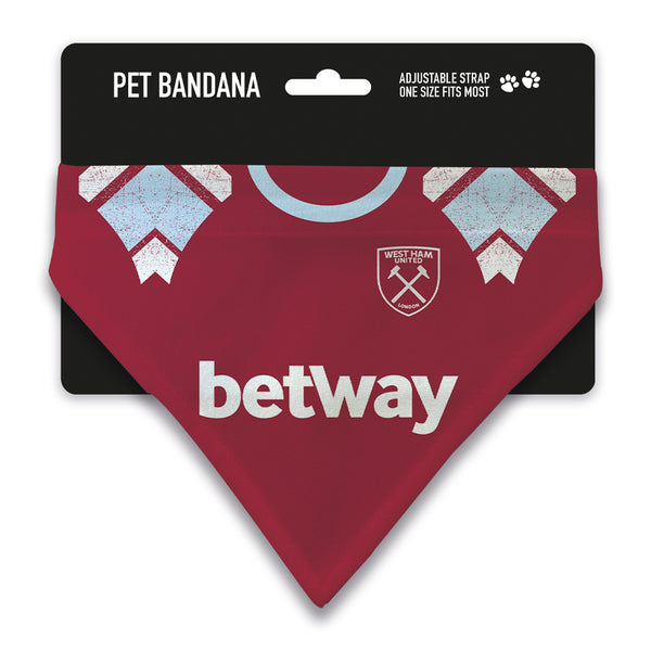 West Ham United 2022 Home Pet Bandana