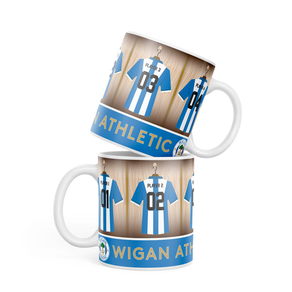 Wigan Athletic Dressing Room Custom Mug