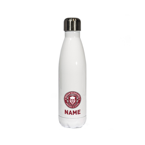 Wigan Warriors Personalised Water Bottle