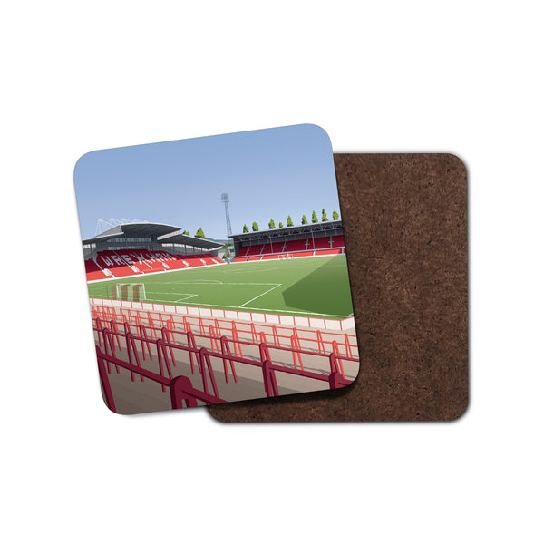 Racecourse Ground Illustrated Coaster