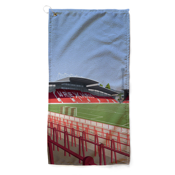 Racecourse Ground Illustrated Golf Towel