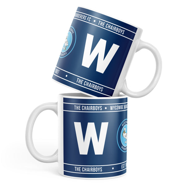 Wycombe Wanderers Initial Mug