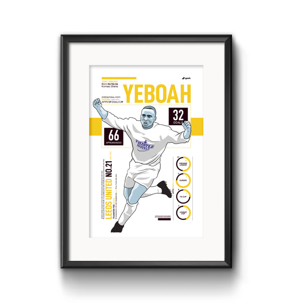 GOAT Posters - Tony Yeboah Print (Yellow)