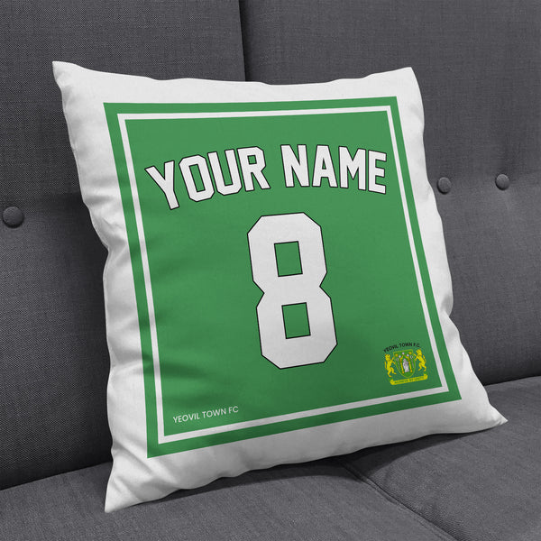 Yeovil Town Personalised Kit Cushion