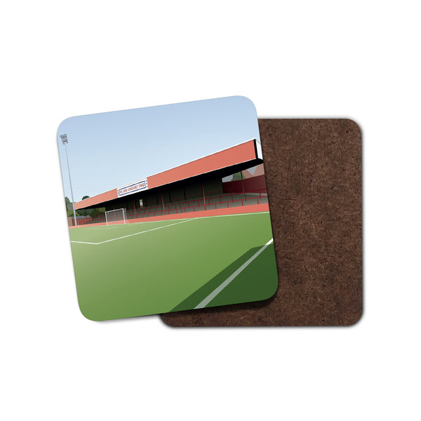 Bootham Crescent Illustrated Coaster