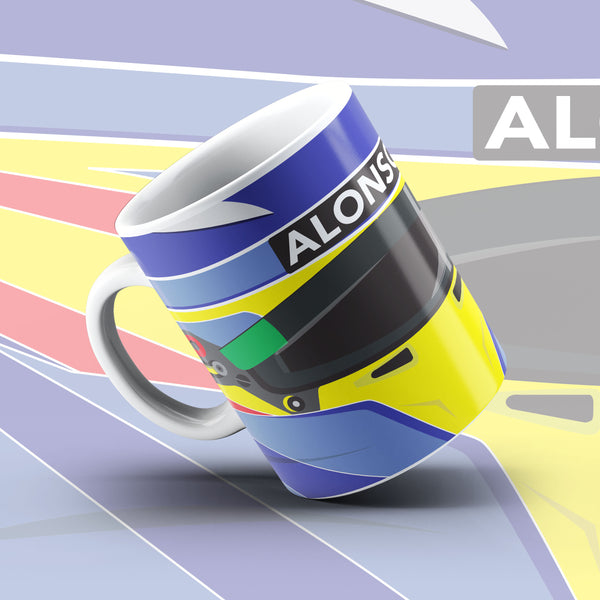 Alonso Helmet Mug
