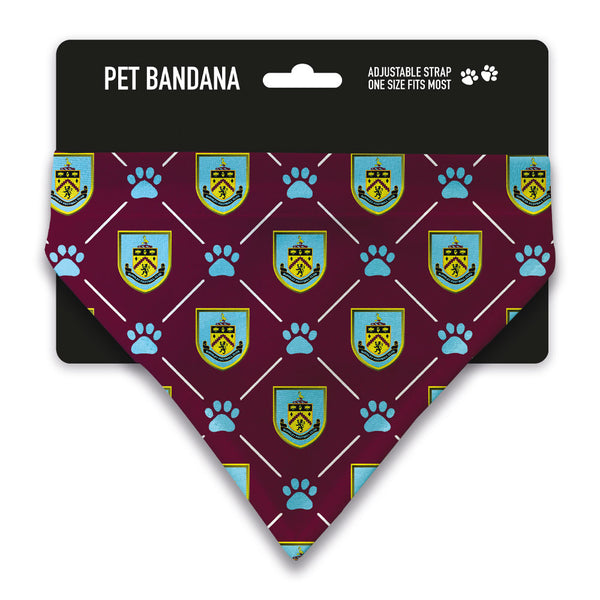 Burnley Crests Pet Bandana