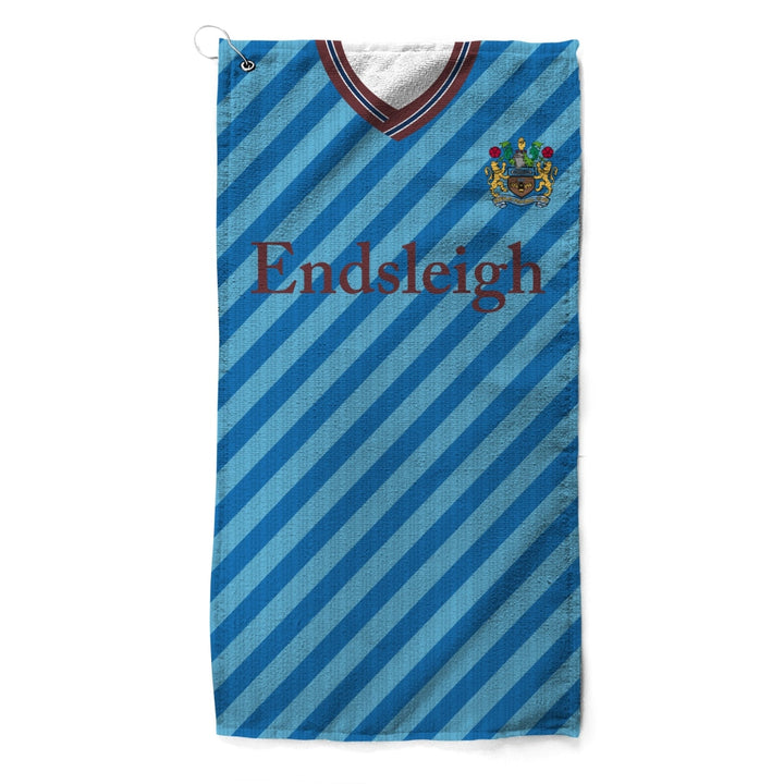 Burnley Retro Kit Golf Towels 1989 Away