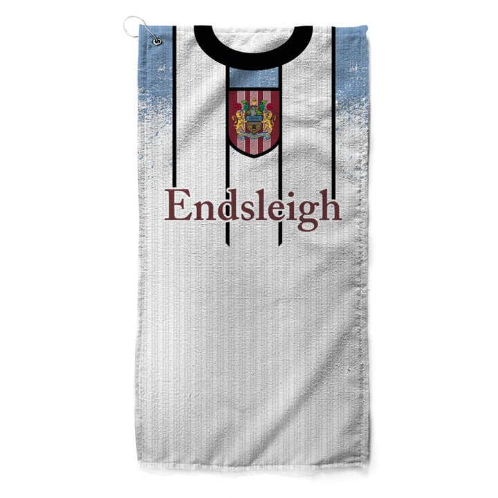 Burnley Retro Kit Golf Towels 1998 Away