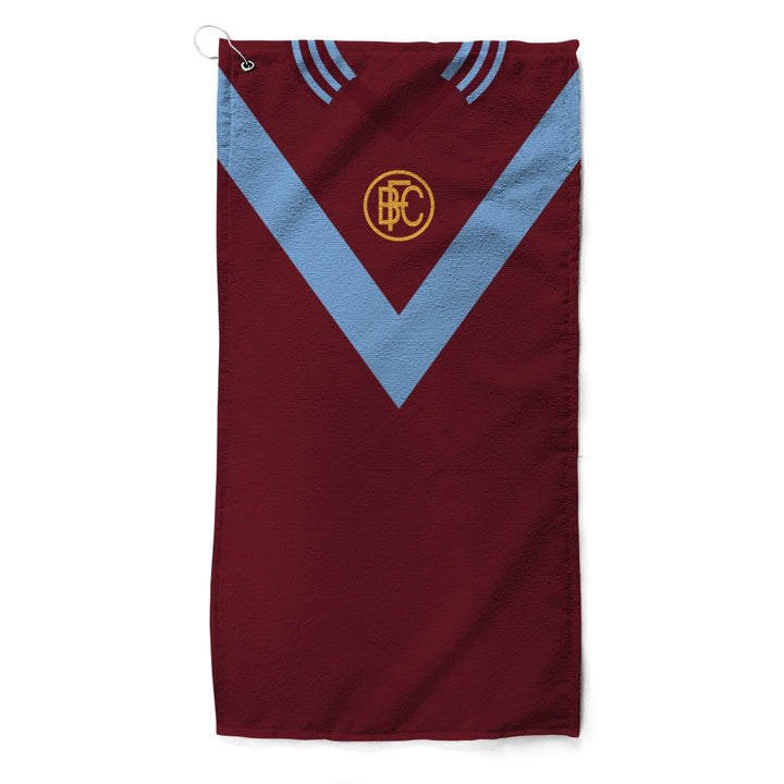 Burnley Retro Kit Golf Towels Chevron