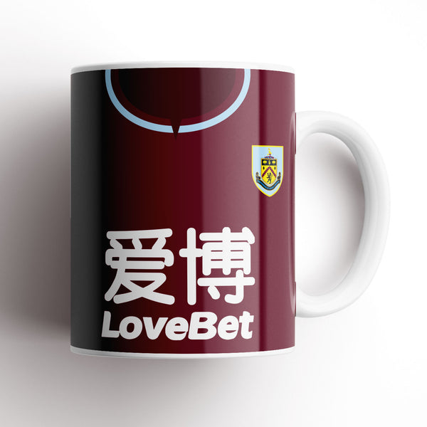 Burnley 20-21 Home Kit Mug